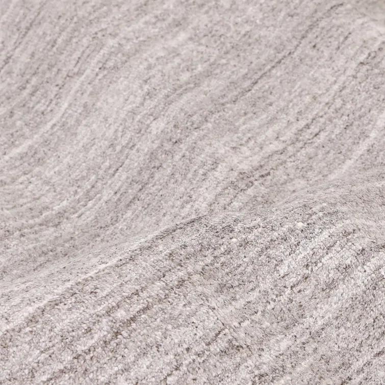 Solo Rugs Halsey Handmade Area Rug, 8 ft x 10 ft, Linen