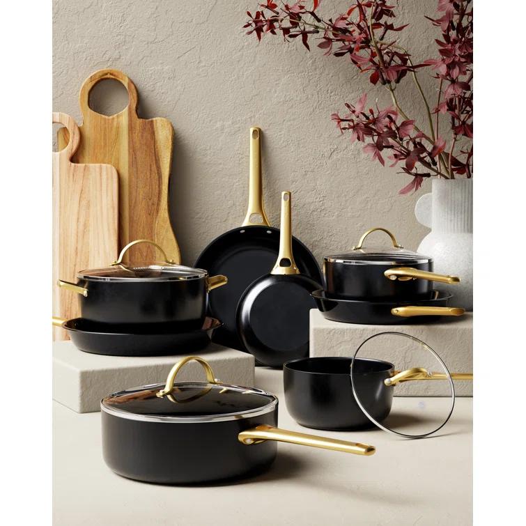 GreenPan ™ Reserve Black 2-Piece 10" and 12" Ceramic Non-Stick Frying Pan Set