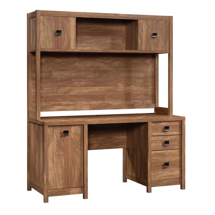Gassin Comp Desk Hutch Ste, Sindoori Mango Finish