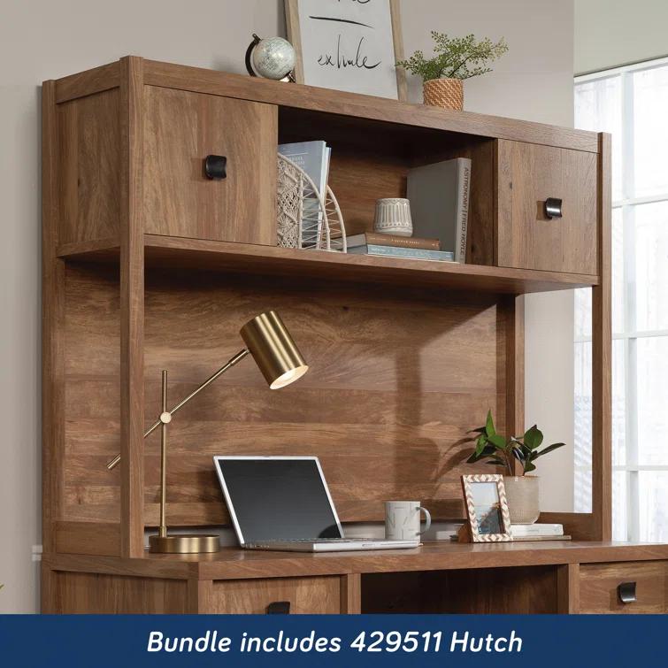 Gassin Comp Desk Hutch Ste, Sindoori Mango Finish