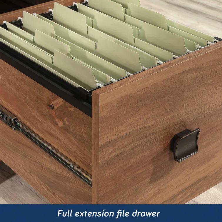 Gassin Comp Desk Hutch Ste, Sindoori Mango Finish