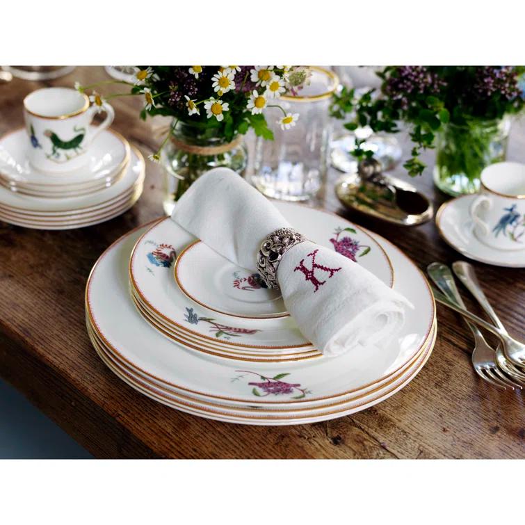 Wedgwood Kit Kemp Mythical Creatures 5 Piece Bone China Place Setting Set, Service for 1 | Wayfair