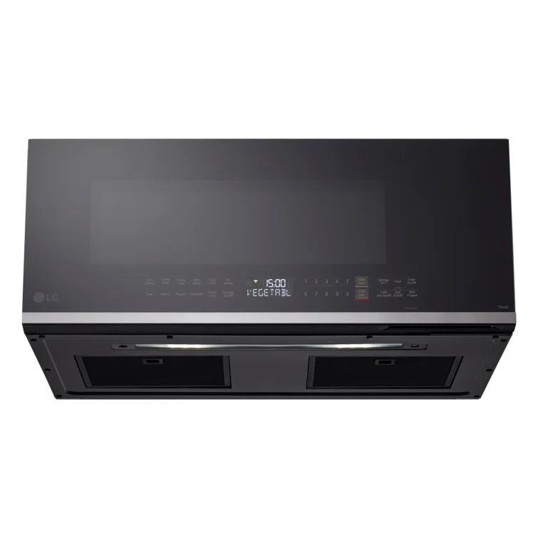 LG 1.3 Cu. Ft. Smart Low Profile Over-the-Range Microwave Oven with Sensor Cook
