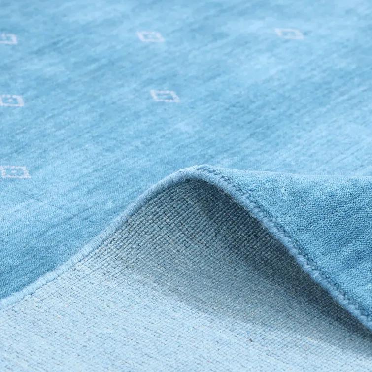 Cyrena Hand-Loomed Wool Rug - Sapphire / 10' x 14'