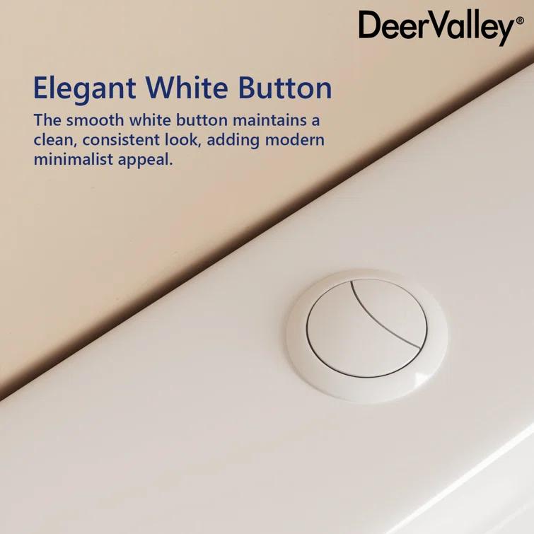 Ally Dual-Flush Elongated One-Piece Toilet with Glazed Surface Modern Toilet with Comfort Seat Height(Seat Included)