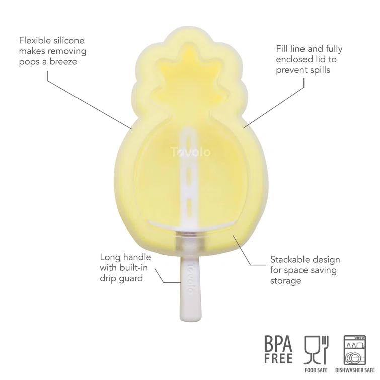 Tovolo Pineapple Stackable Pop Mold