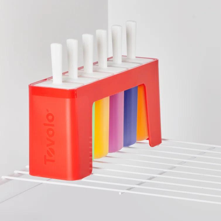 Tovolo Modern Pop Molds with Tray (Set of 6) (Set of 6)