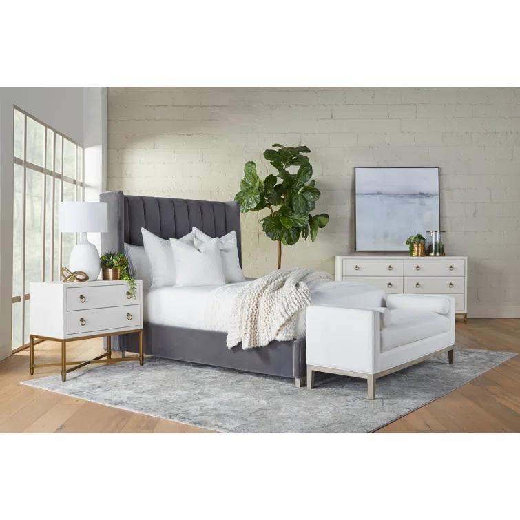 Everly Quinn Taiyab Upholstered Platform Bed