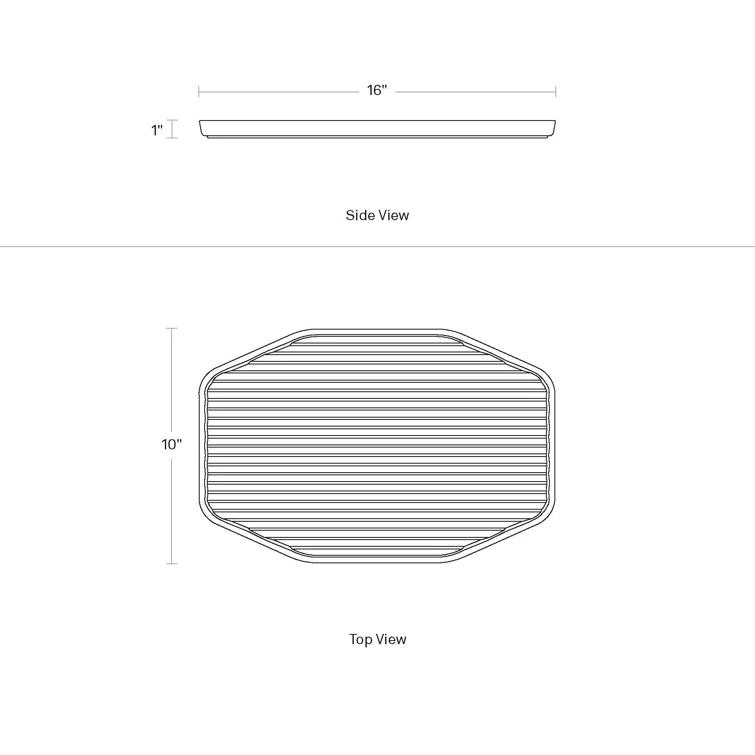 Blu Dot Vice Versa Ceramic / Porcelain Tray