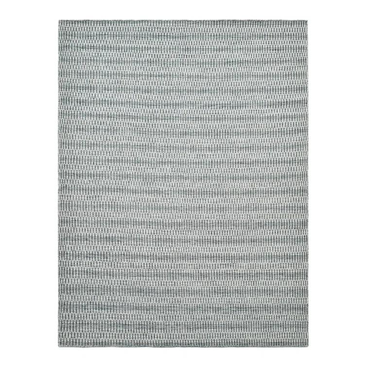 Deanna Flatweave Geometric Area Rug in Navy