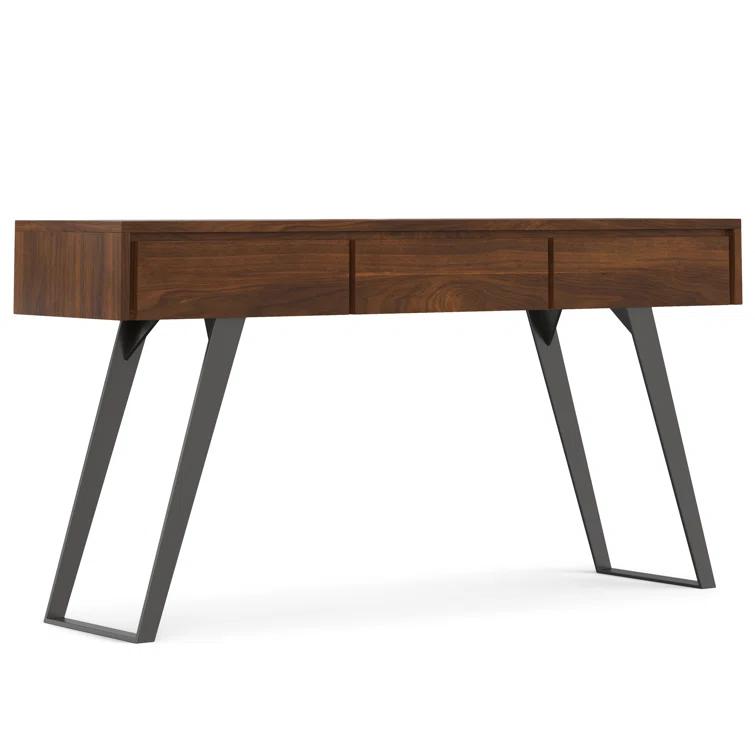 Lowry 60'' Solid Wood Top Console Table