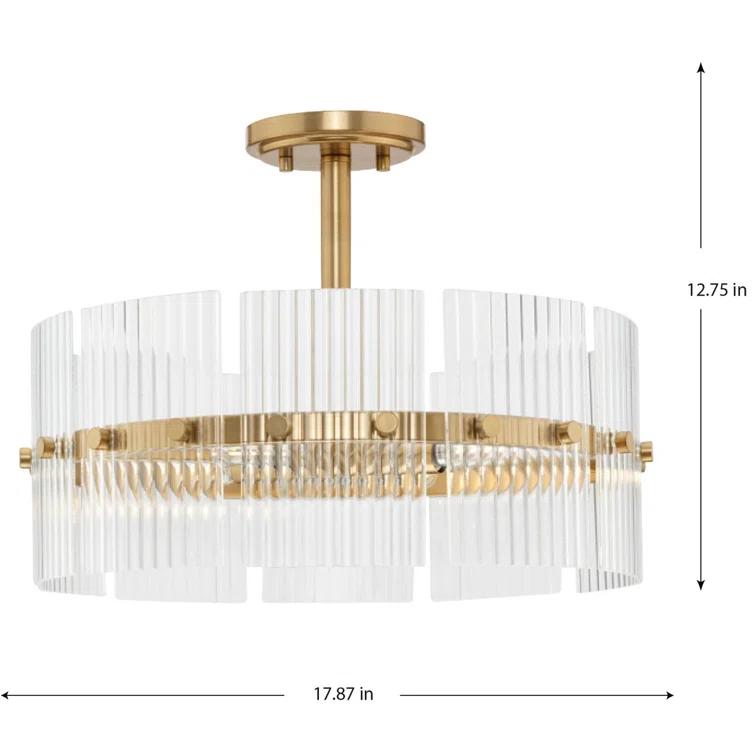 Four-Light Contemporary Pendant