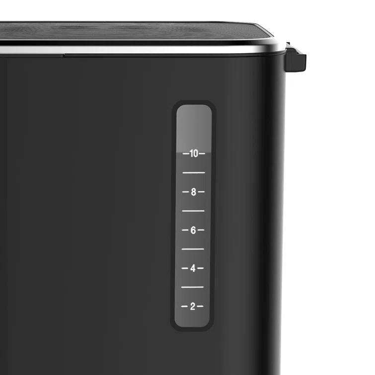 Capresso 49605 10-Cup Touchscreen Coffee Maker with Thermal Carafe - Black