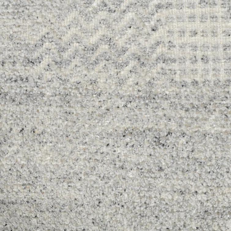 Arlington Moroccan Gray Hand-Knotted Area Rug