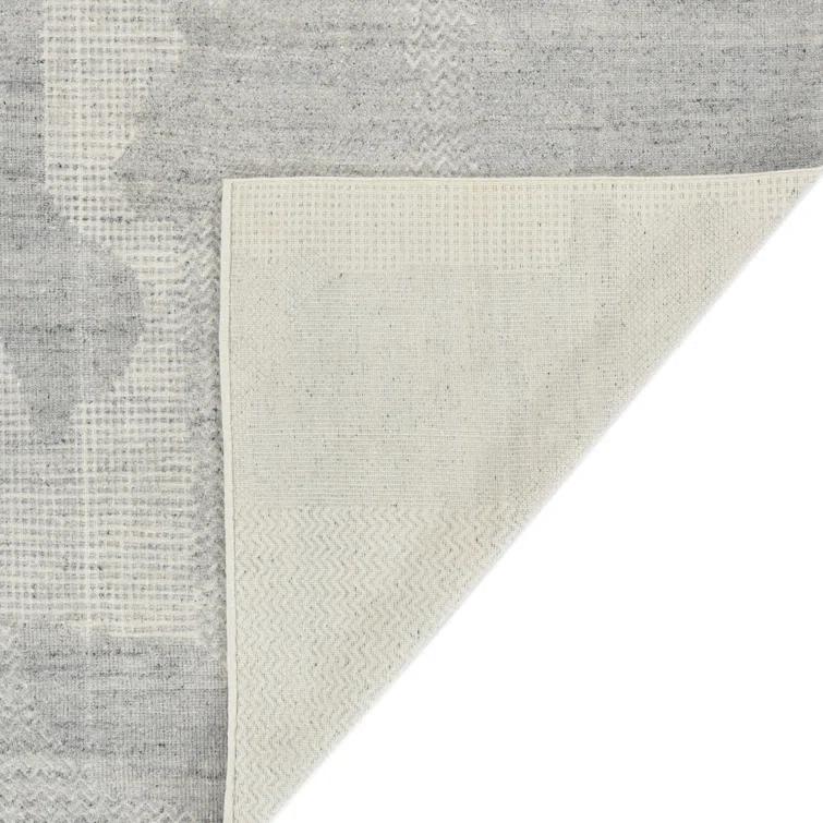 Arlington Moroccan Gray Hand-Knotted Area Rug