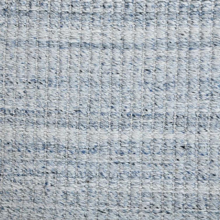 Atlantic StripedSky Blue Hand-Woven (Outdoor) Area Rug