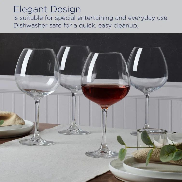 Mikasa Mikasa Lana 23 oz. Balloon Red Wine Glass (Set of 4)