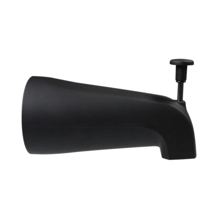 5-1/4" Reach Wall Mount Tub Spout with Front Diverter
