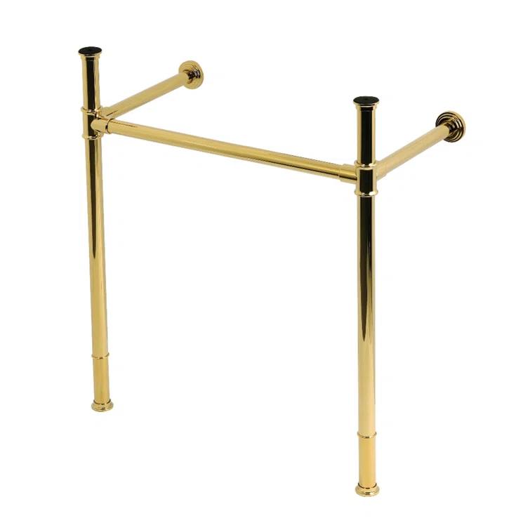 Kingston Brass Fauceture Stainless Steel Console Sink Legs