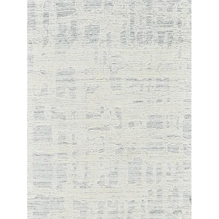Exquisite Rugs Park City Handmade Hand-Tufted New Zealand Wool On Canvas Natural Gray/Ivory Area Rug
