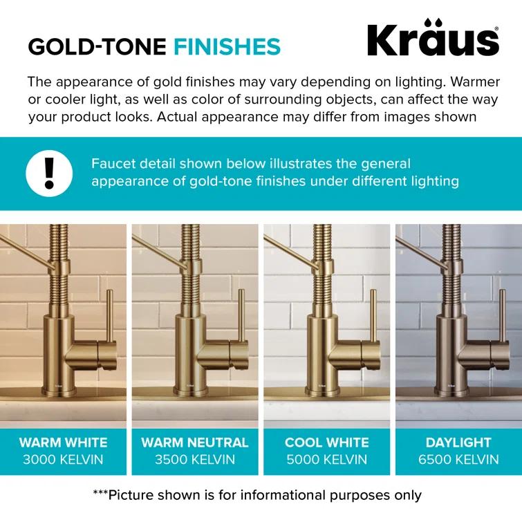 KRAUS Bolden 2-in-1 Commercial Style Pull-Down Single Handle Water Filter Kitchen Faucet for Reverse Osmosis or Water Filtration System