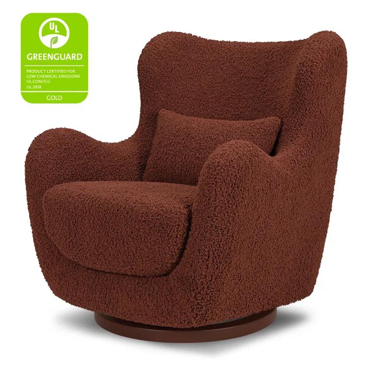 Solstice Swivel Glider in Boucle