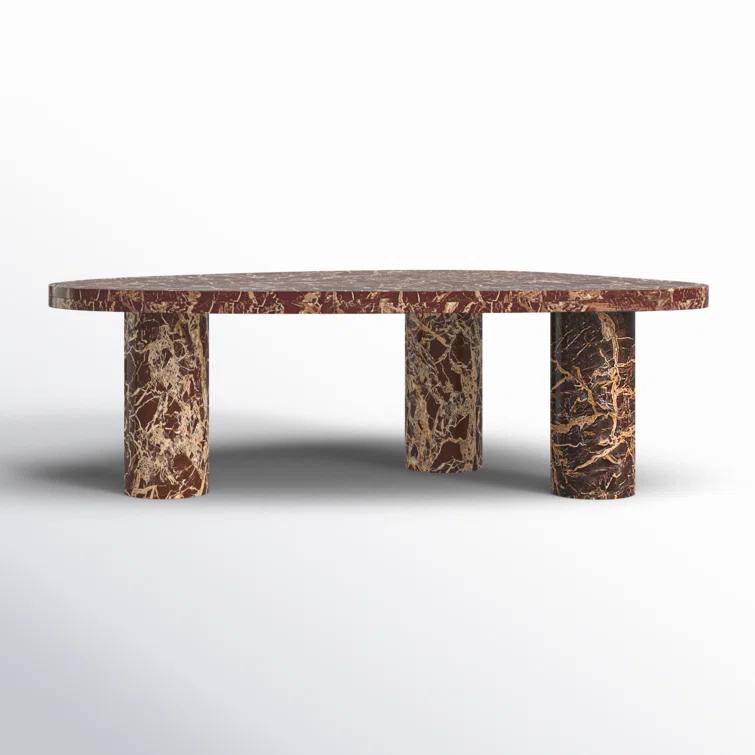 Mariano Coffee Table - Merlot Marble / Large