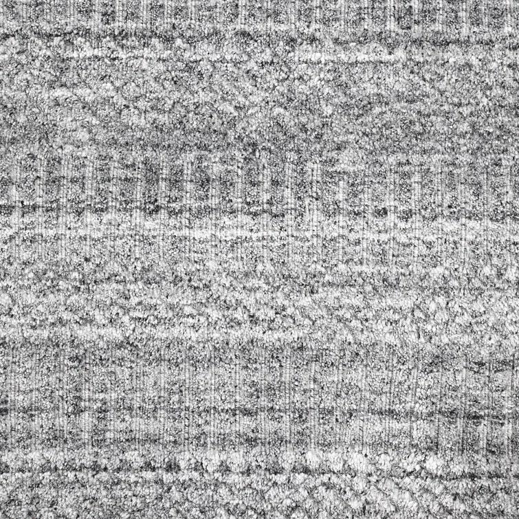 Viceme Striped Flatweave Area Rug in Brown/Gray