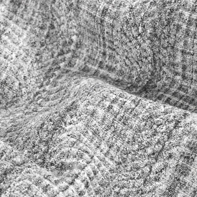 Viceme Striped Flatweave Area Rug in Brown/Gray