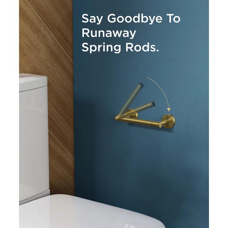 Celestine Two Post Wall Mount Toilet Paper Holder