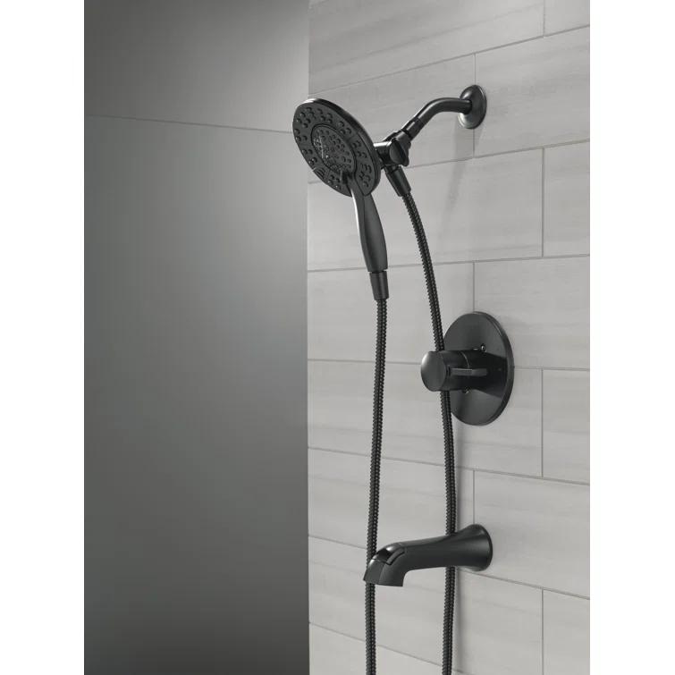 Arvo Single-Function Tub Shower Faucet Set, Shower Trim Kit with In2ition Shower Head and Valve