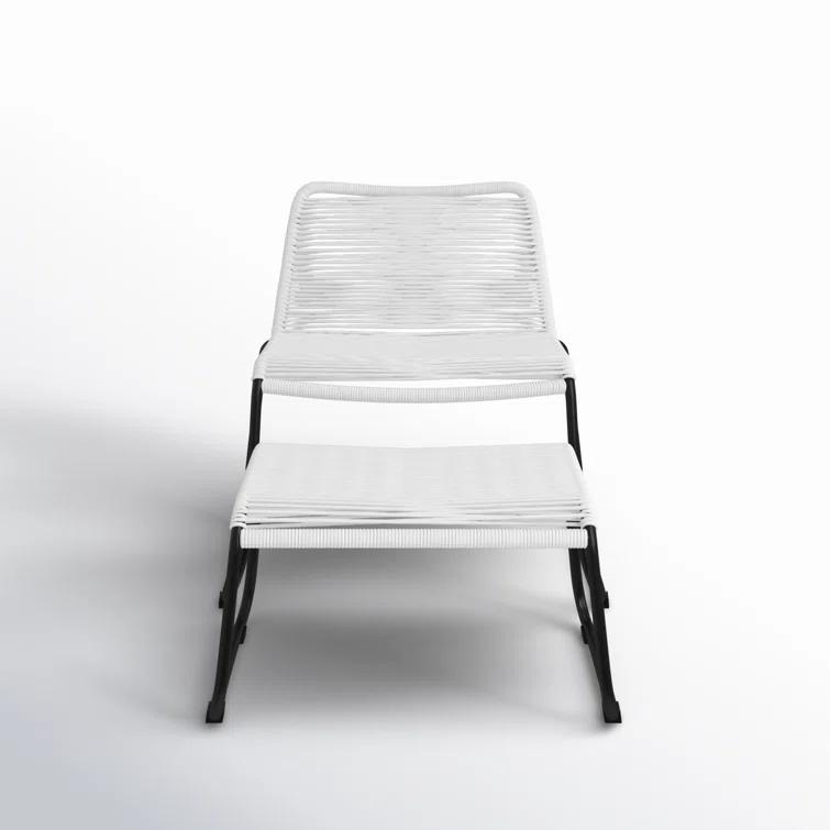 Huron Patio Chair with Ottoman