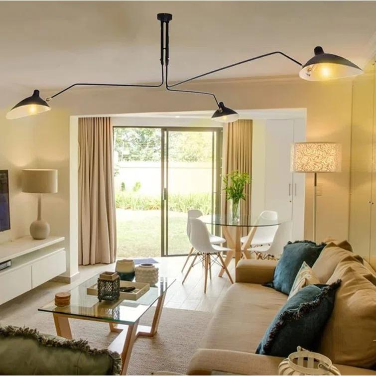 Davita 3 Light Metal Novelty Chandelier