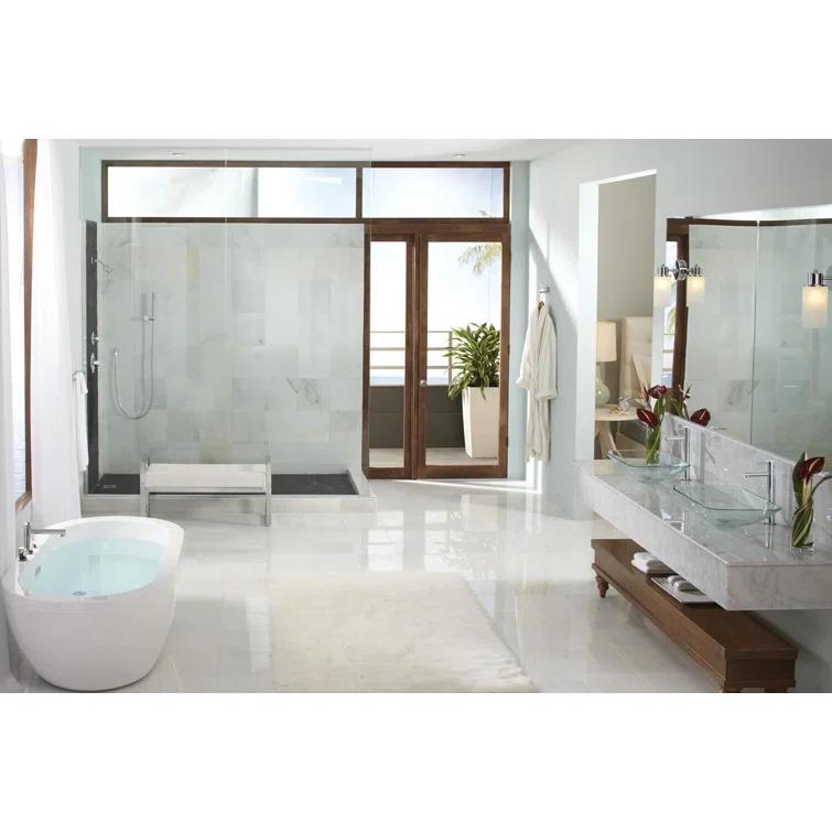 Align Double Handle Deck Mounted Roman Tub Faucet Trim