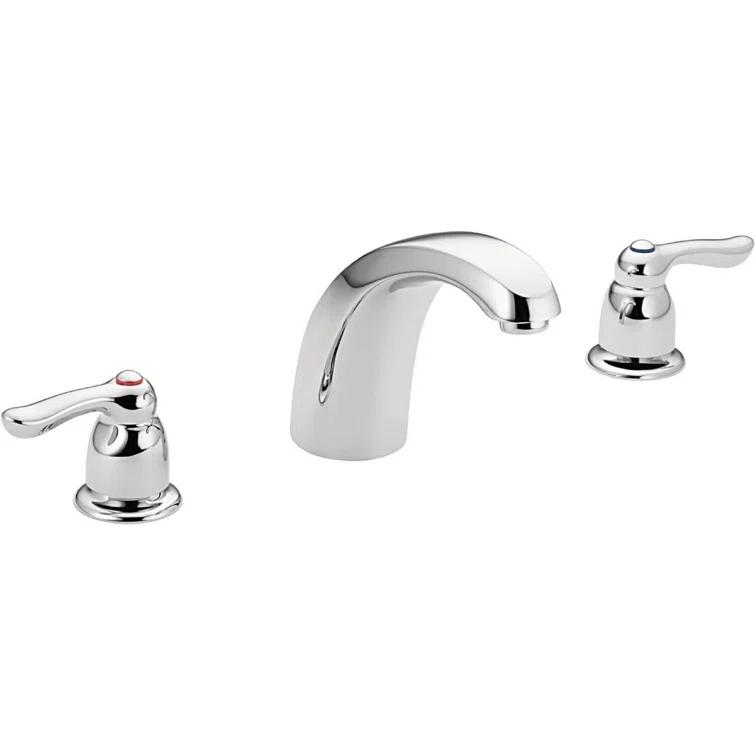 Chateau Double Handle Deck Mounted Roman Tub Faucet Trim