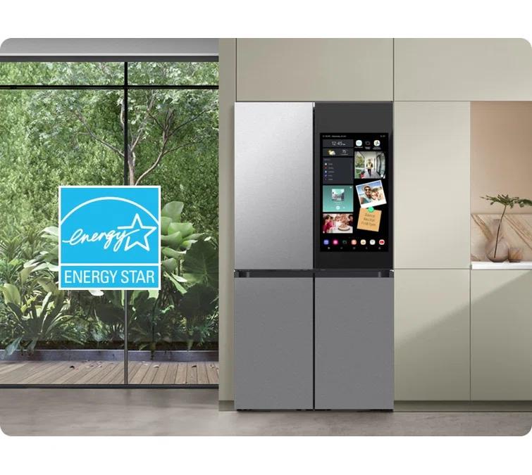 Samsung Bespoke 4-Door Flex Refrigerator 29 cu. ft. in with AI Family Hub+ and AI Vision Inside