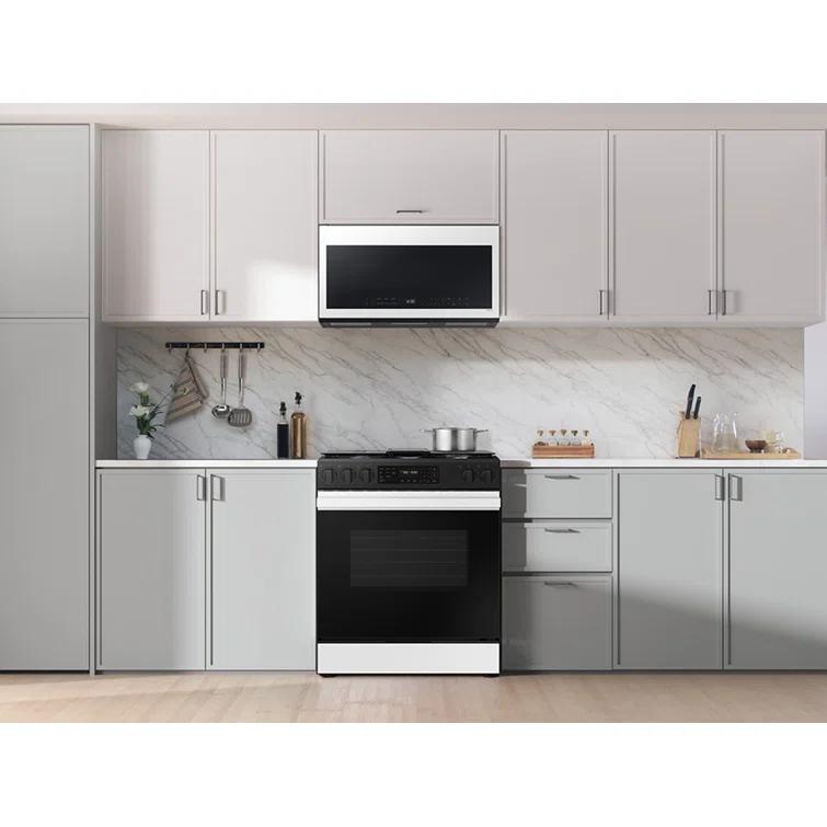 Samsung Bespoke Smart Slide-In Gas Range 6.0 cu. ft. with Air Fry and Precision Knobs