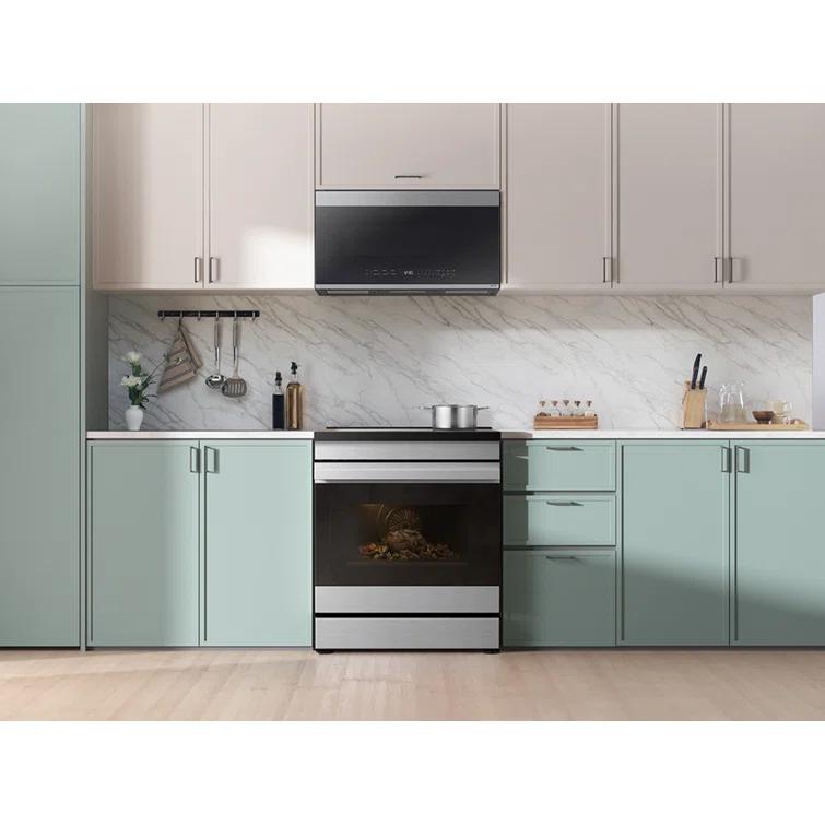 Samsung Bespoke Smart Slide-In Induction Range 6.3 cu. ft. with Ambient Edge Lighting