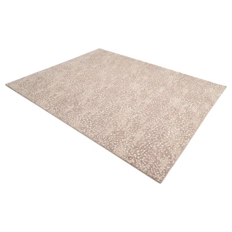 Farah Hand-Knotted Wool Rug - Brown / 8' x 10'