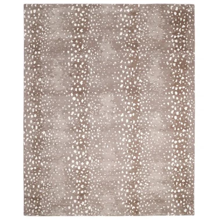 Esmarie Hand-Knotted Wool Rug - Sand / 10' x 14'