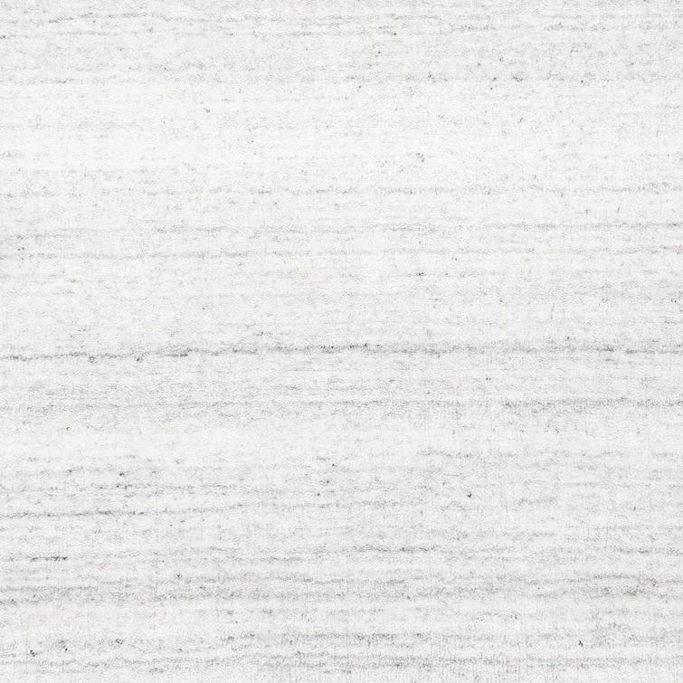Harbor Hand Loomed Wool/Viscose/Cotton Area Rug in Ivory