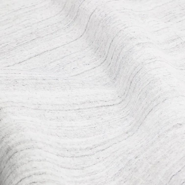 Harbor Hand Loomed Wool/Viscose/Cotton Area Rug in Ivory