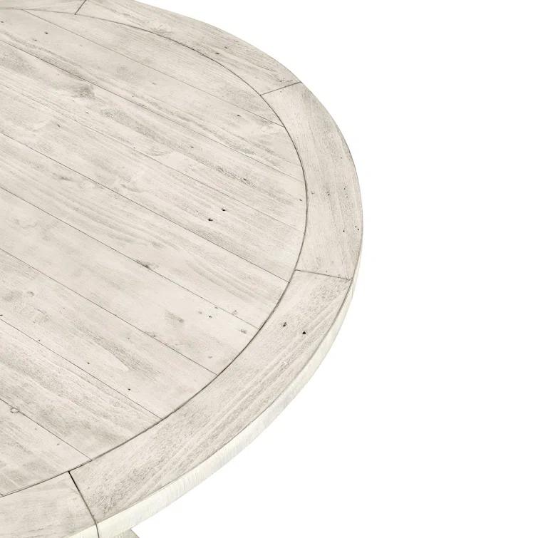 Kinston Solid Wood Pedestal Dining Table