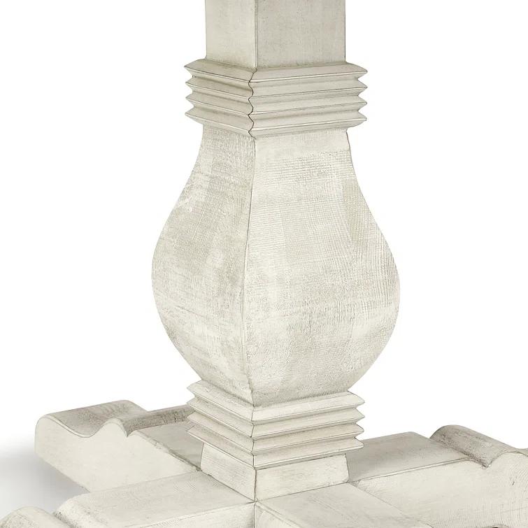 Kinston Solid Wood Pedestal Dining Table