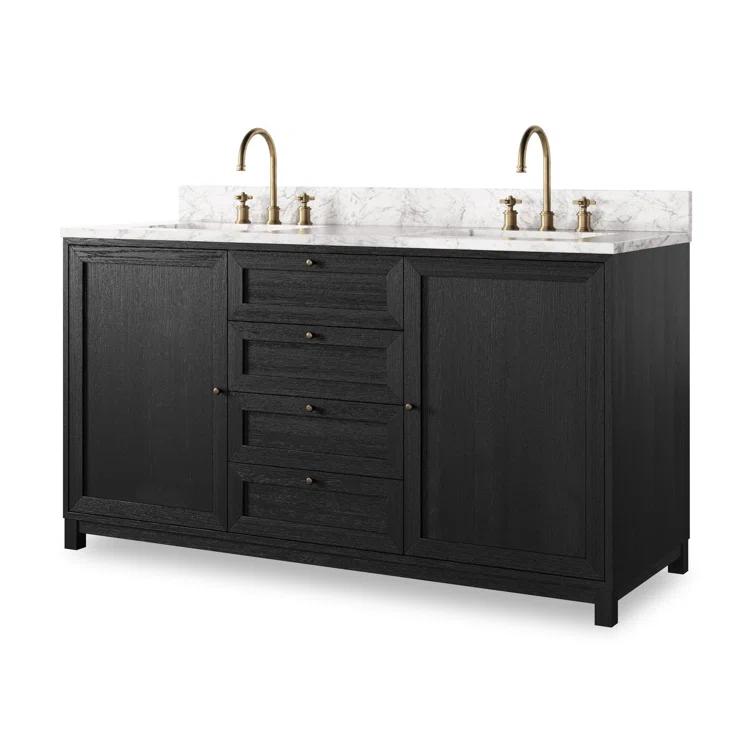 Jessop Vanity - Black / 60"W