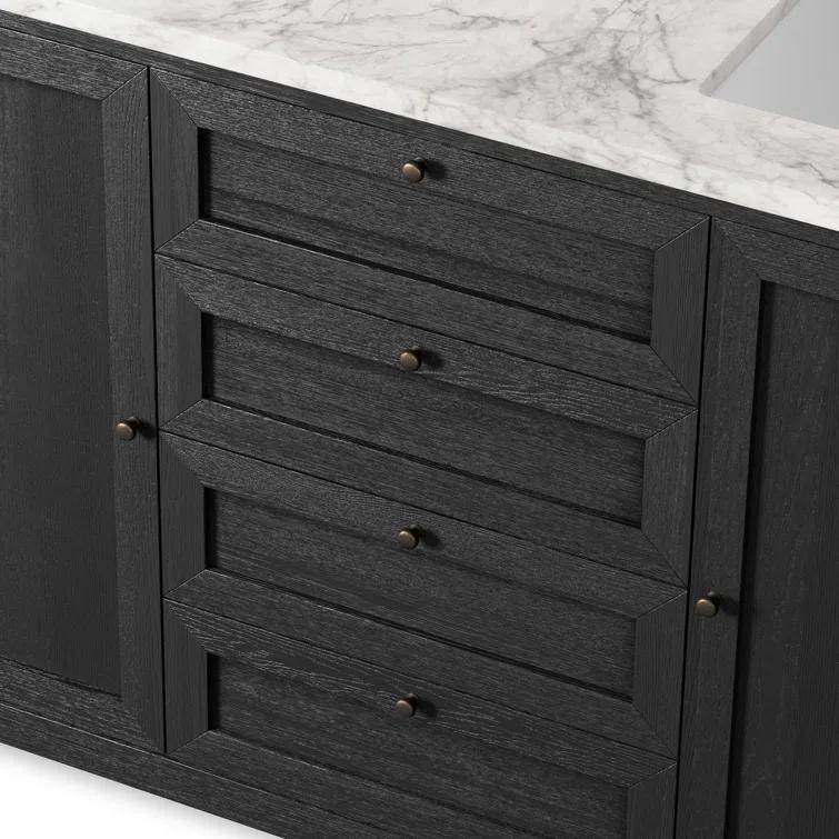 Jessop Vanity - Black / 60"W