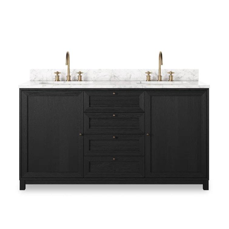 Jessop Vanity - Black / 60"W