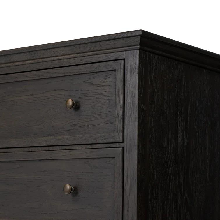 Geoffrey Tall Dresser by Amber Lewis x Four Hands - Smoked Black