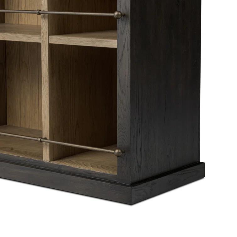 Alistair Bookcase by Amber Lewis x Four Hands - Smoked Black