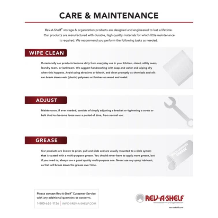 Rev-A-Shelf Under Sink Pull-Out Trash Can Replacement